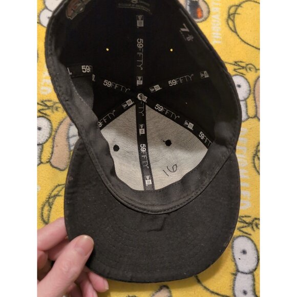 El Paso Chihuahuas Black Fitted Baseball Hat 7 3/8 New Era 59Fifty - Picture 4 of 8